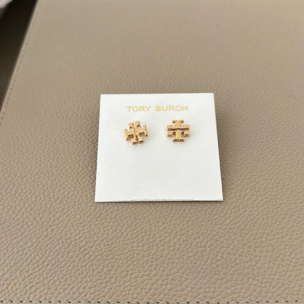 Tory Burch Logo Earrings